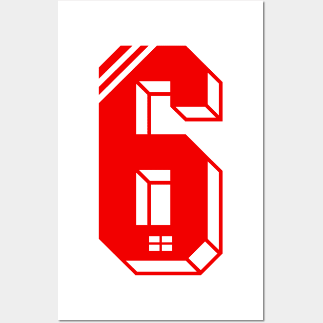 England Retro 6 Wall Art by Culture-Factory